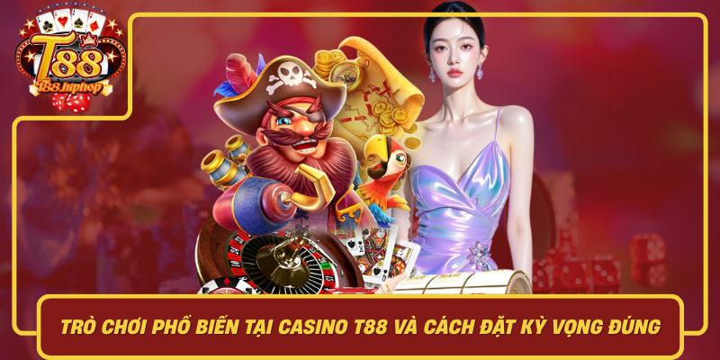 Trò Chơi Phổ Biến Tại Casino T88 Và Cách Đặt Kỳ Vọng Đúng